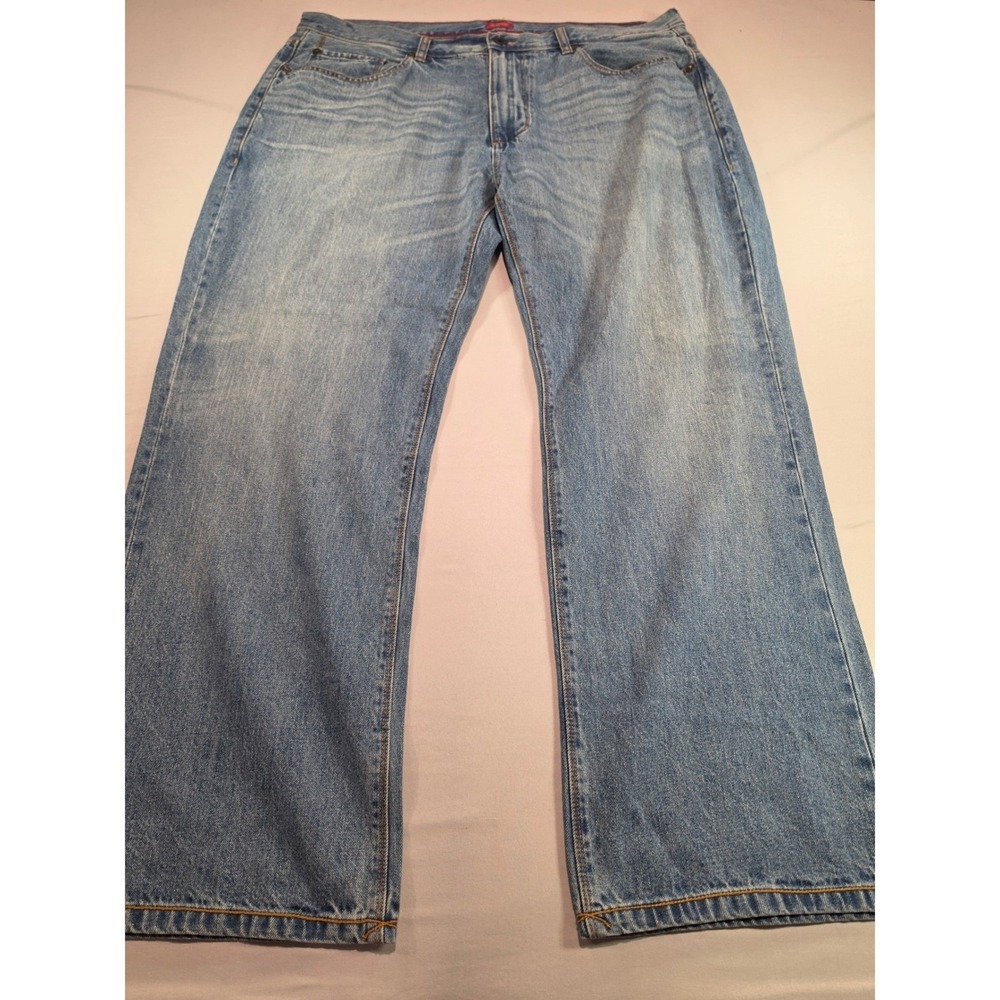 Sean John Relaxed Hamilton Jeans Mens‎ 38x30 Light Wash Straight Leg Denim 1085